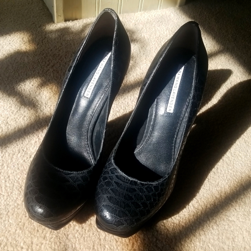 Vera Wang Lavender stilettos